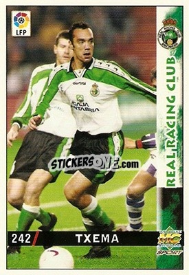 Sticker Txema - Las Fichas De La Liga 1998-1999 - Mundicromo