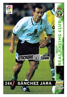 Sticker Sánchez Jara - Las Fichas De La Liga 1998-1999 n. 244 - Mundicromo