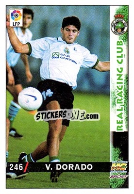 Sticker Vivar Dorado - Las Fichas De La Liga 1998-1999 - Mundicromo