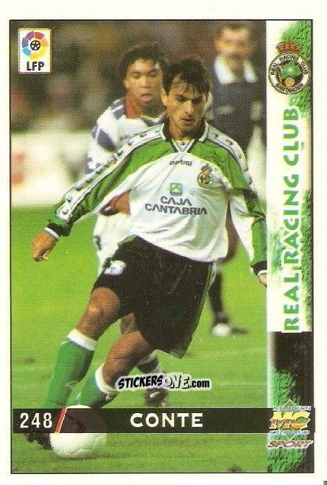 Figurina Conte - Las Fichas De La Liga 1998-1999 n. 248a - Mundicromo