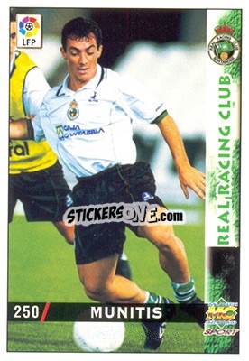 Sticker Munitis - Las Fichas De La Liga 1998-1999 n. 250 - Mundicromo