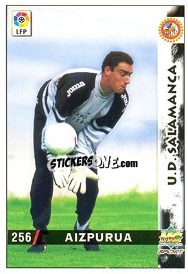 Sticker Aizpurua - Las Fichas De La Liga 1998-1999 - Mundicromo