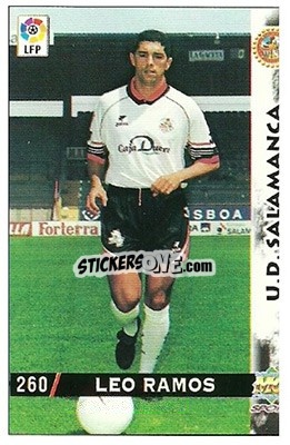 Sticker Leo Ramos - Las Fichas De La Liga 1998-1999 n. 260a - Mundicromo