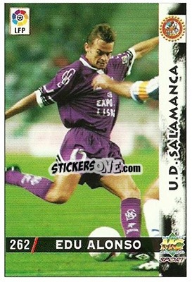 Sticker Edu Alonso - Las Fichas De La Liga 1998-1999 n. 262 - Mundicromo