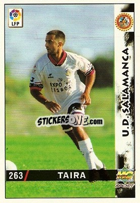 Sticker Taira - Las Fichas De La Liga 1998-1999 - Mundicromo