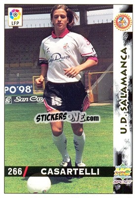 Sticker Casartelli - Las Fichas De La Liga 1998-1999 - Mundicromo