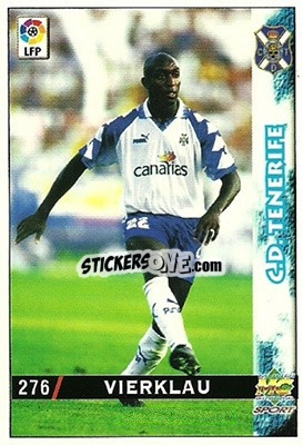 Sticker Vierklau - Las Fichas De La Liga 1998-1999 - Mundicromo