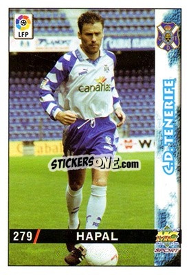 Figurina Hapal - Las Fichas De La Liga 1998-1999 - Mundicromo