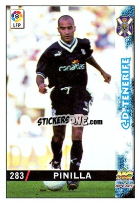 Sticker Pinilla - Las Fichas De La Liga 1998-1999 - Mundicromo