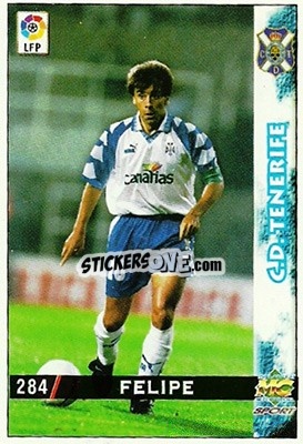Sticker Felipe - Las Fichas De La Liga 1998-1999 n. 284 - Mundicromo