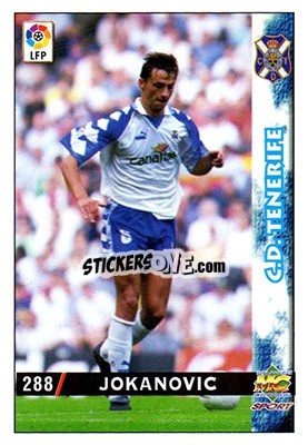 Sticker Jokanovic - Las Fichas De La Liga 1998-1999 - Mundicromo