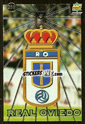 Figurina Real Oviedo - Las Fichas De La Liga 1998-1999 - Mundicromo