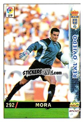 Sticker Mora - Las Fichas De La Liga 1998-1999 - Mundicromo