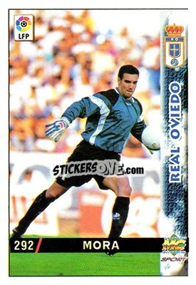 Cromo Mora - Las Fichas De La Liga 1998-1999 - Mundicromo