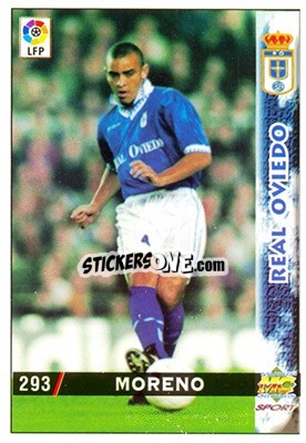 Sticker Moreno - Las Fichas De La Liga 1998-1999 - Mundicromo