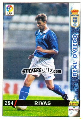 Sticker Rivas - Las Fichas De La Liga 1998-1999 - Mundicromo