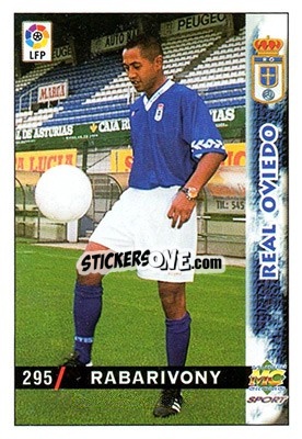 Sticker Rabarivony - Las Fichas De La Liga 1998-1999 - Mundicromo