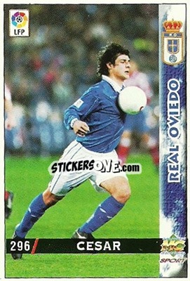 Sticker Cesar - Las Fichas De La Liga 1998-1999 - Mundicromo