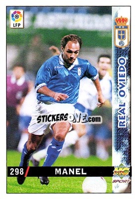 Cromo Manel - Las Fichas De La Liga 1998-1999 - Mundicromo