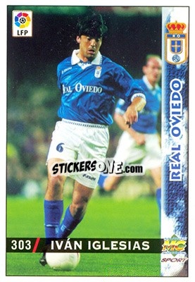 Sticker Iván Iglesias - Las Fichas De La Liga 1998-1999 n. 303 - Mundicromo