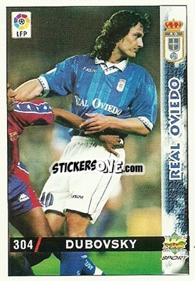 Sticker Dubovsky - Las Fichas De La Liga 1998-1999 - Mundicromo