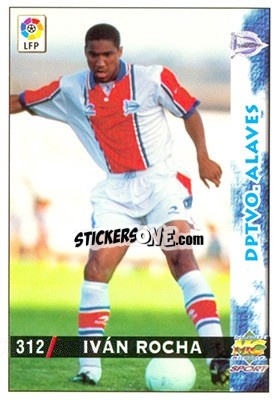 Sticker Iván Rocha - Las Fichas De La Liga 1998-1999 - Mundicromo
