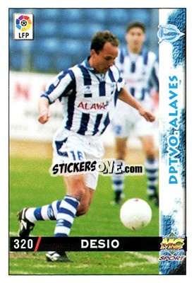 Sticker Desio - Las Fichas De La Liga 1998-1999 - Mundicromo