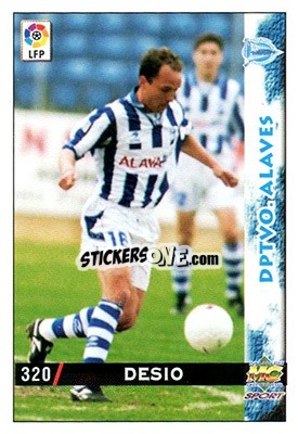 Sticker Desio - Las Fichas De La Liga 1998-1999 n. 320 - Mundicromo