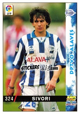 Figurina Sivori - Las Fichas De La Liga 1998-1999 - Mundicromo