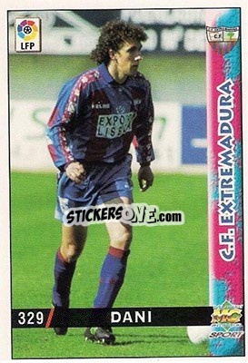 Cromo Dani - Las Fichas De La Liga 1998-1999 - Mundicromo