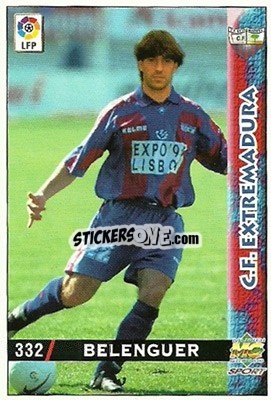 Figurina Belenguer - Las Fichas De La Liga 1998-1999 - Mundicromo