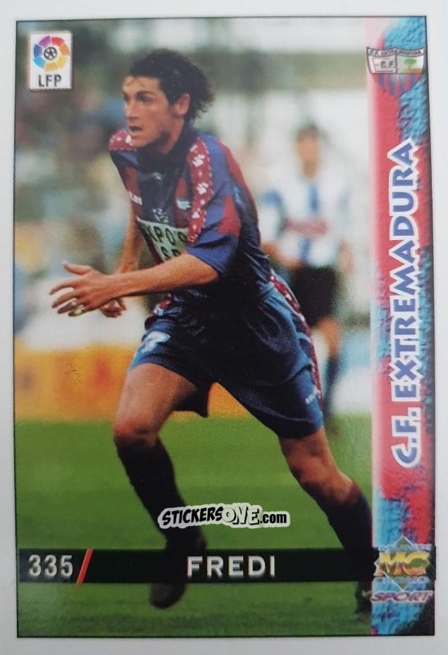 Cromo Fredi - Las Fichas De La Liga 1998-1999 n. 335a - Mundicromo