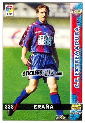 Sticker Eraña - Las Fichas De La Liga 1998-1999 n. 338 - Mundicromo