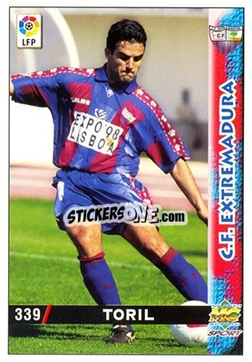 Sticker Toril - Las Fichas De La Liga 1998-1999 - Mundicromo
