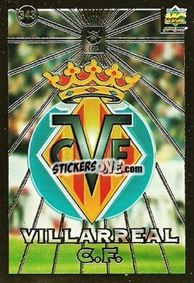 Sticker Villareal - Las Fichas De La Liga 1998-1999 n. 343 - Mundicromo