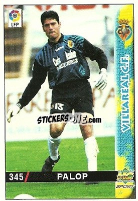 Sticker Palop - Las Fichas De La Liga 1998-1999 n. 345 - Mundicromo