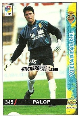 Sticker Palop - Las Fichas De La Liga 1998-1999 - Mundicromo