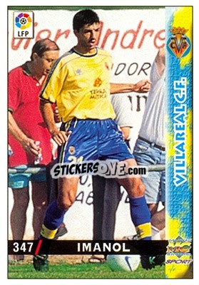 Cromo Imanol - Las Fichas De La Liga 1998-1999 - Mundicromo
