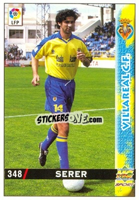 Sticker Serer - Las Fichas De La Liga 1998-1999 n. 348 - Mundicromo
