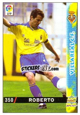 Sticker Roberto - Las Fichas De La Liga 1998-1999 - Mundicromo