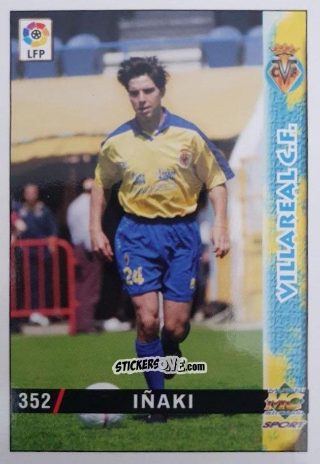 Cromo Iñaki - Las Fichas De La Liga 1998-1999 n. 352a - Mundicromo