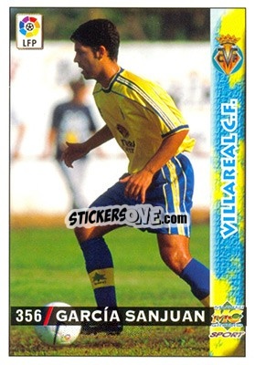 Figurina Garcia Sanjuan - Las Fichas De La Liga 1998-1999 - Mundicromo