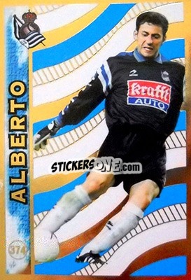 Figurina Alberto - Las Fichas De La Liga 1998-1999 - Mundicromo