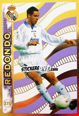 Cromo Redondo - Las Fichas De La Liga 1998-1999 - Mundicromo