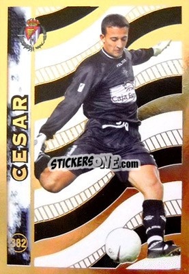 Cromo Cesar - Las Fichas De La Liga 1998-1999 - Mundicromo