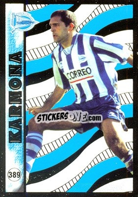 Sticker Karmona - Las Fichas De La Liga 1998-1999 n. 389 - Mundicromo