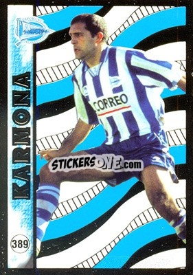 Figurina Karmona - Las Fichas De La Liga 1998-1999 - Mundicromo