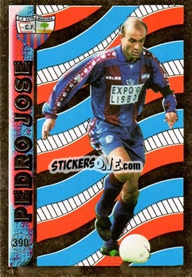 Sticker Pedro José - Las Fichas De La Liga 1998-1999 - Mundicromo