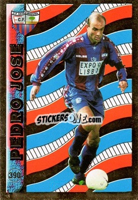 Sticker Pedro José - Las Fichas De La Liga 1998-1999 n. 390 - Mundicromo