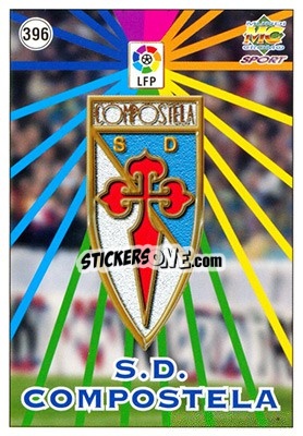 Sticker Compostela - Las Fichas De La Liga 1998-1999 n. 396 - Mundicromo